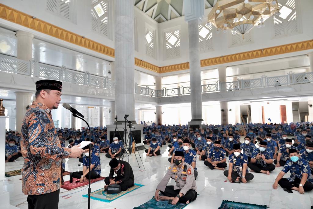 Kasus Covid-19 Indonesia Meningkat, Bupati Adnan Imbau Prokes dan Vaksinasi Terus Dilakukan 